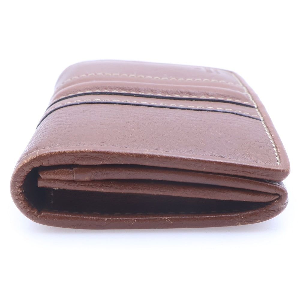 GUCCI(グッチ) Leather Card Cade レザーカードケース 名刺入れ ブラウン 233061