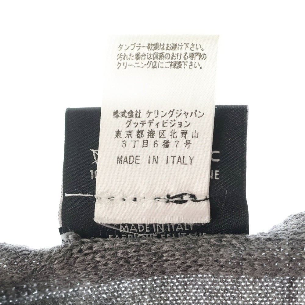 GUCCI(グッチ) Wool Stole ウールストール マフラー グレー 327377 3G206