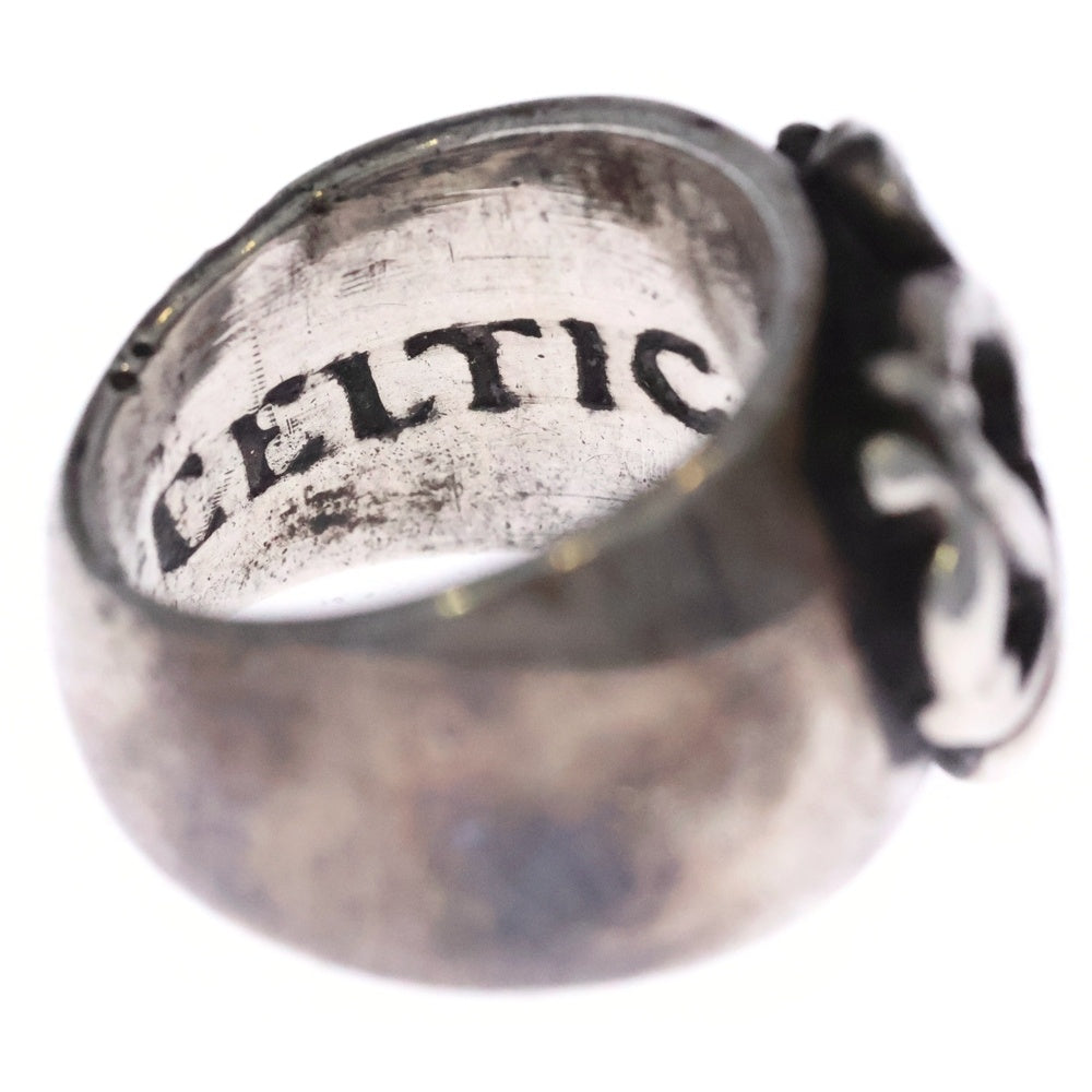 NO BRAND(ノーブランド) CELTiC ARTS(セルティックアーツ) Flowe Stone Ring フラワーモチーフ ストーンリング シルバー レディース