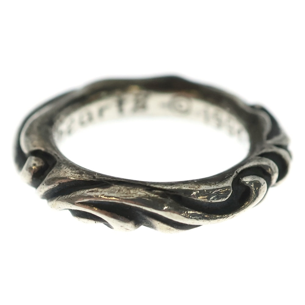 CHROME HEARTS(クロムハーツ) SCRL BAND スクロールバンド リング シルバー BCA351