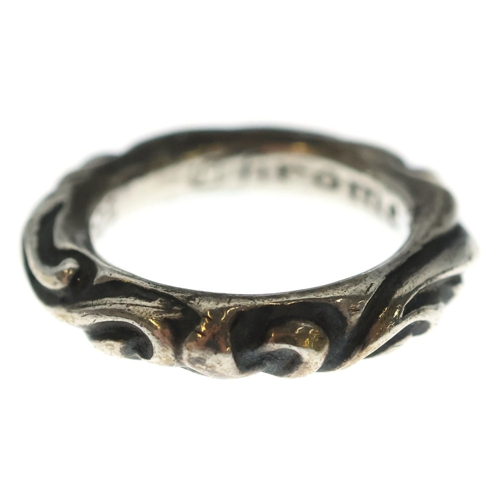 CHROME HEARTS(クロムハーツ) SCRL BAND スクロールバンド リング シルバー BCA351