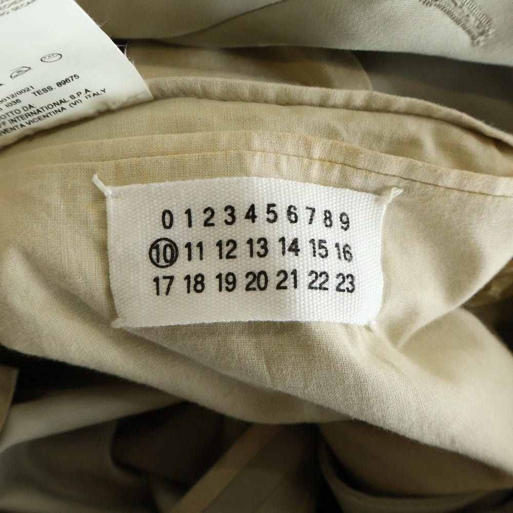 Maison Margiela(メゾンマルジェラ) 02SS ここのえ期 Trench Coat トレンチコート ロングコート ベージュ 430I03689675