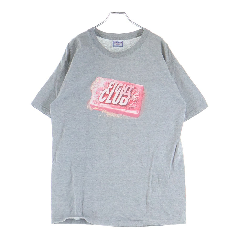 VINTAGE(ヴィンテージ) 90s FIGHT CLUB LOGO TEE ORIGINAL ASH GREY