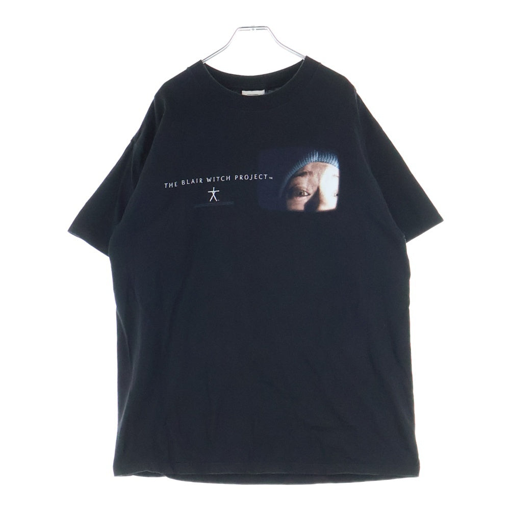 VINTAGE(ヴィンテージ) 90s THE BLAIR WITCH PROJECT TEE ザブレアウィッチプロジェクト 片面プリント 半袖Tシャツ カットソー ブラック