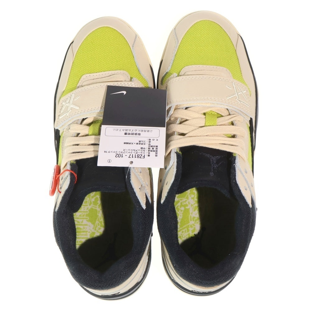NIKE(ナイキ) ×TRAVIS SCOTT JORDAN JUMPMAN JACK TR CJ1 T-REXX FZ8117-102 トラヴィススコット ジョーダン ジャンプマンジャック ローカットスニーカー US8.5/26.5cm