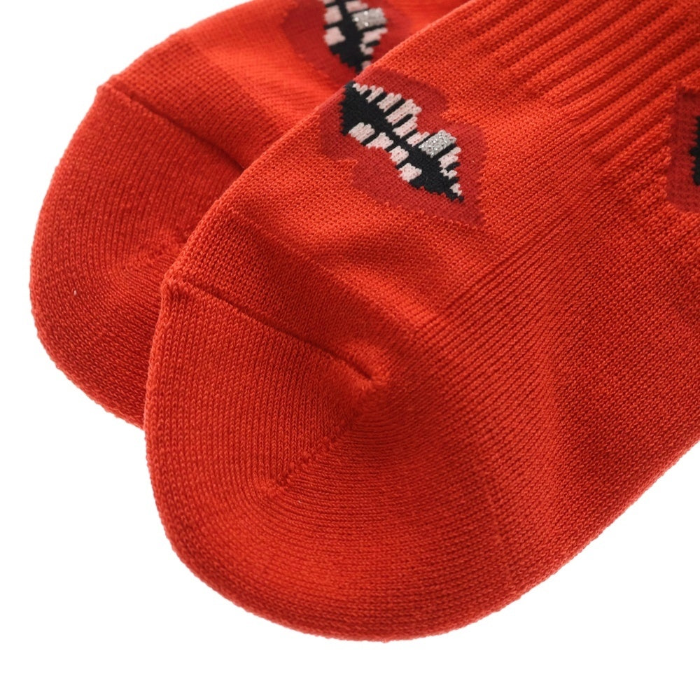 CHROME HEARTS(クロムハーツ) MATTY BOY CHOMPER SOCKS マッティボーイ チョンパーソックス 靴下 レッド