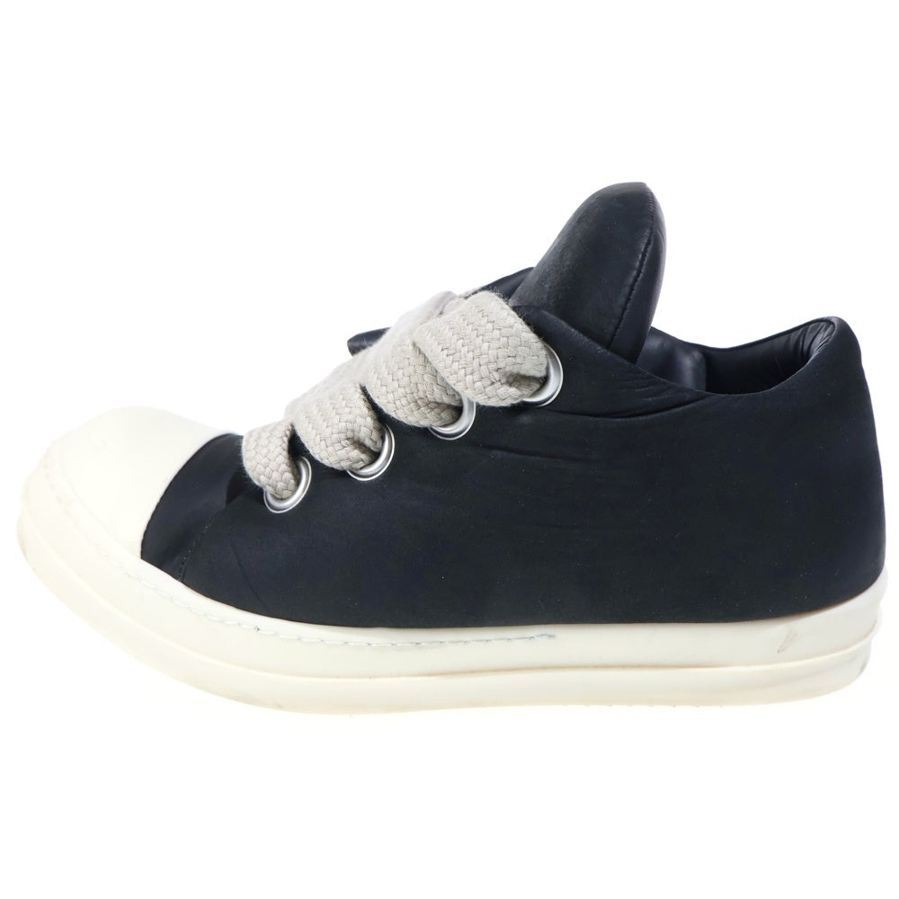 Rick Owens(リックオウエンス) Porterville Jumbolaced Low Sneakers ジャンボレース レザーローカットスニーカー ブラック