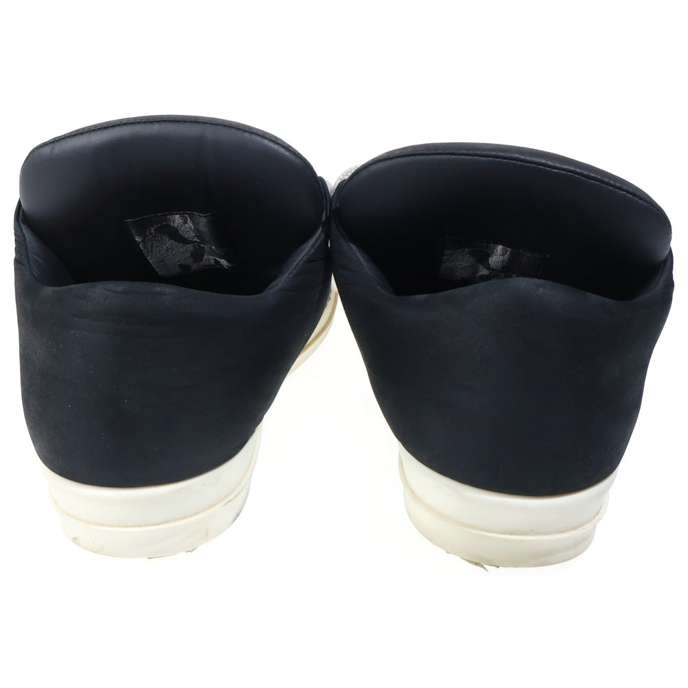 Rick Owens(リックオウエンス) Porterville Jumbolaced Low Sneakers ジャンボレース レザーローカットスニーカー ブラック