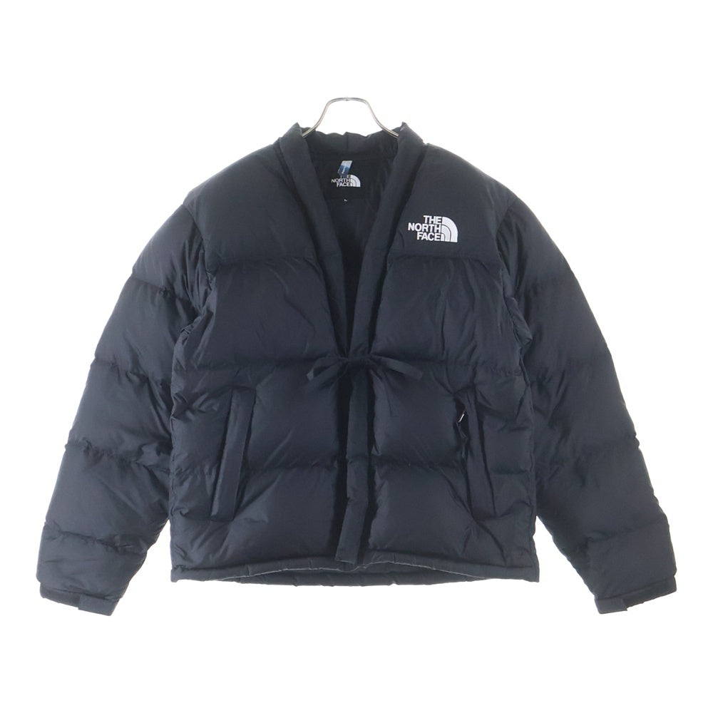 THE NORTH FACE(ザノースフェイス) ×Sashiko Gals Nuptse Hanten Jacket 大槌刺し子プロジェクト ヌプシ ダウンジャケット ブラック ND42661R