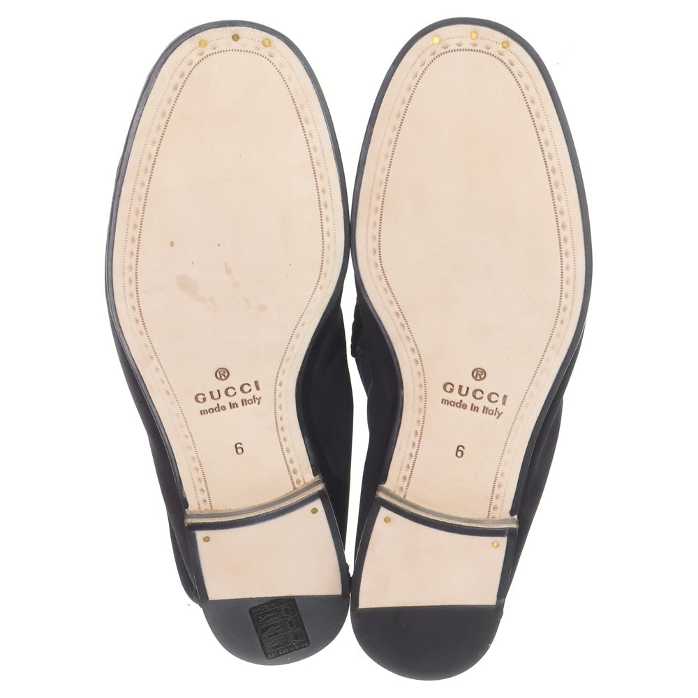 GUCCI(グッチ) Horsebit Loafer ホースビット レザーローファー ローカットシューズ ブラック
