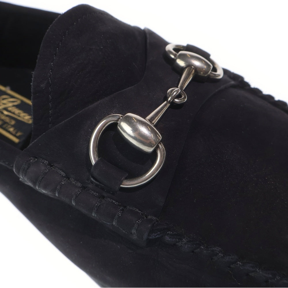 GUCCI(グッチ) Horsebit Loafer ホースビット レザーローファー ローカットシューズ ブラック