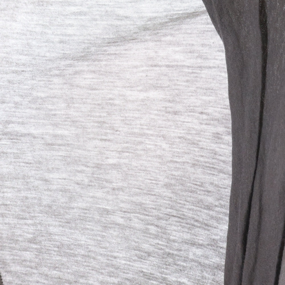 DRKSHDW(ダークシャドウ) アシンメトリー ノースリーブシャツ ベージュ DS1221-B レディース