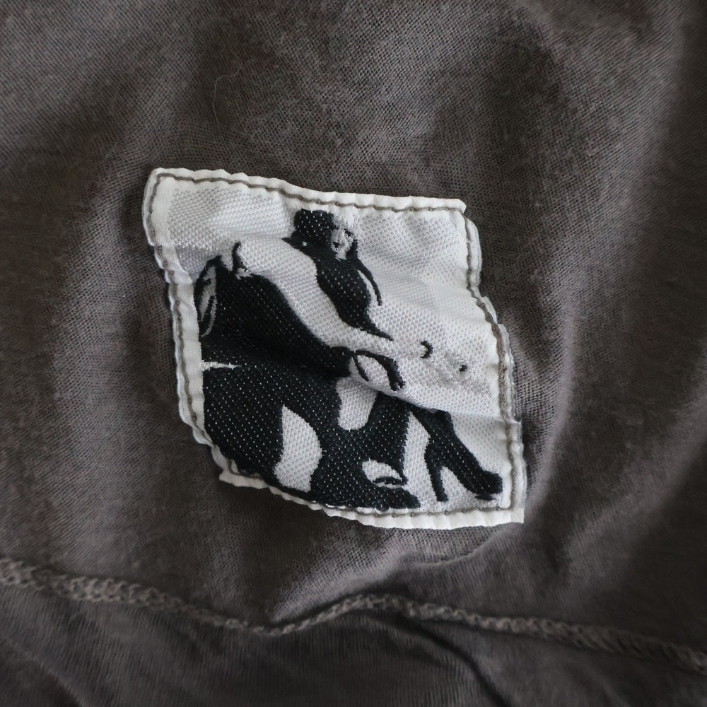 DRKSHDW(ダークシャドウ) アシンメトリー ノースリーブシャツ ベージュ DS1221-B レディース