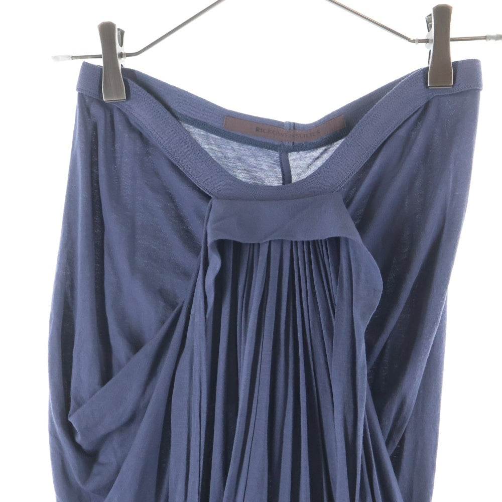 Rick Owens Lilies(リックオウエンスリリーズ) 20SS Skirt アシンメトリー スカート ネイビー レディース LI20S2310-R