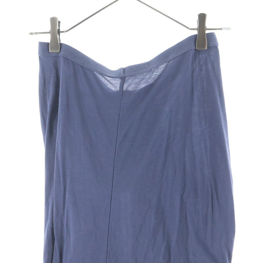 Rick Owens Lilies(リックオウエンスリリーズ) 20SS Skirt アシンメトリー スカート ネイビー レディース LI20S2310-R