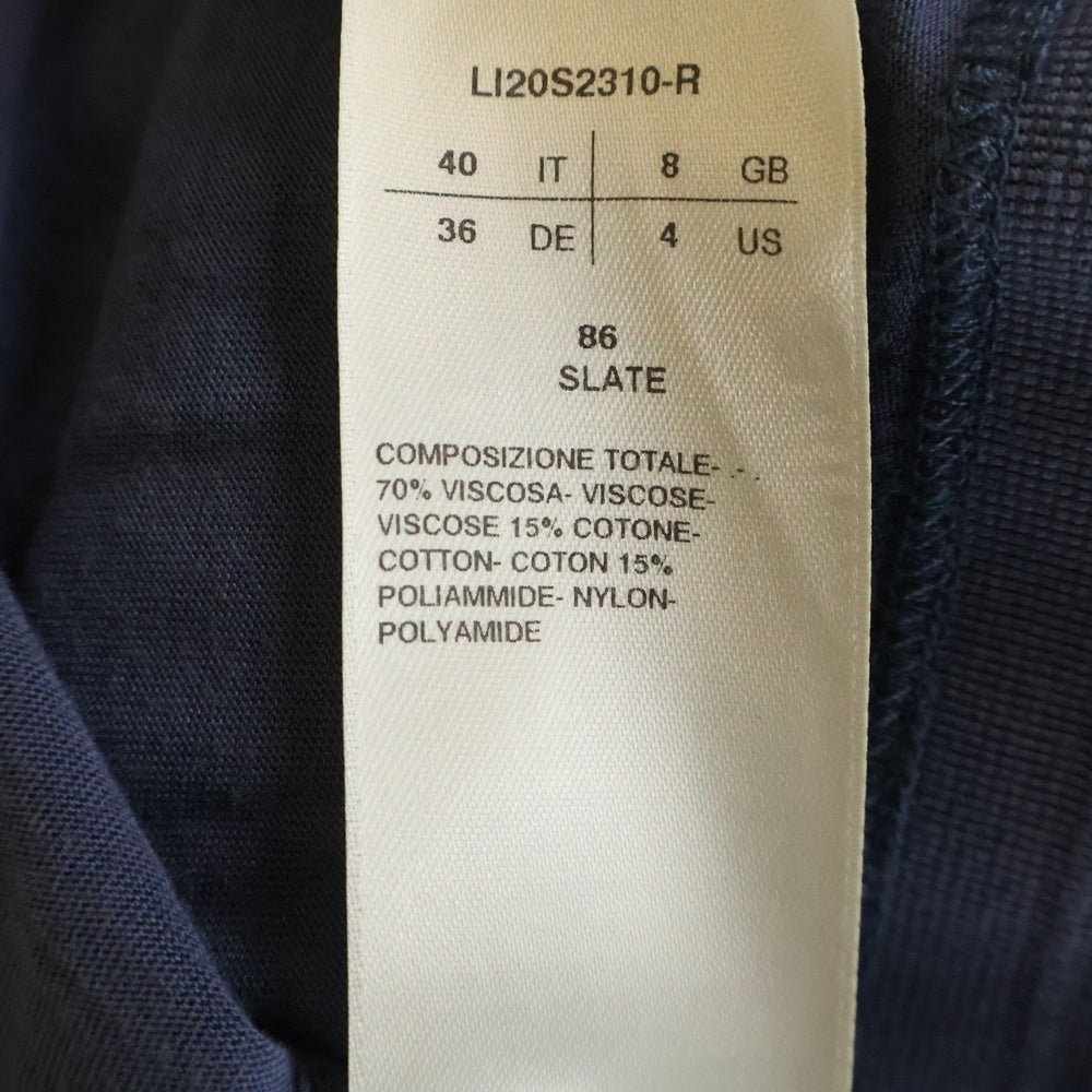 Rick Owens Lilies(リックオウエンスリリーズ) 20SS Skirt アシンメトリー スカート ネイビー レディース LI20S2310-R