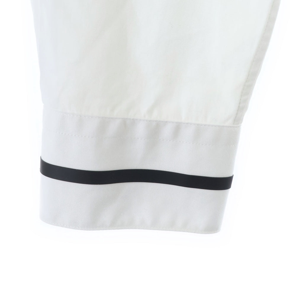 BURBERRY(バーバリー) Rubber Logo Shirt ラバーロゴ 長袖シャツ ホワイト 8029258