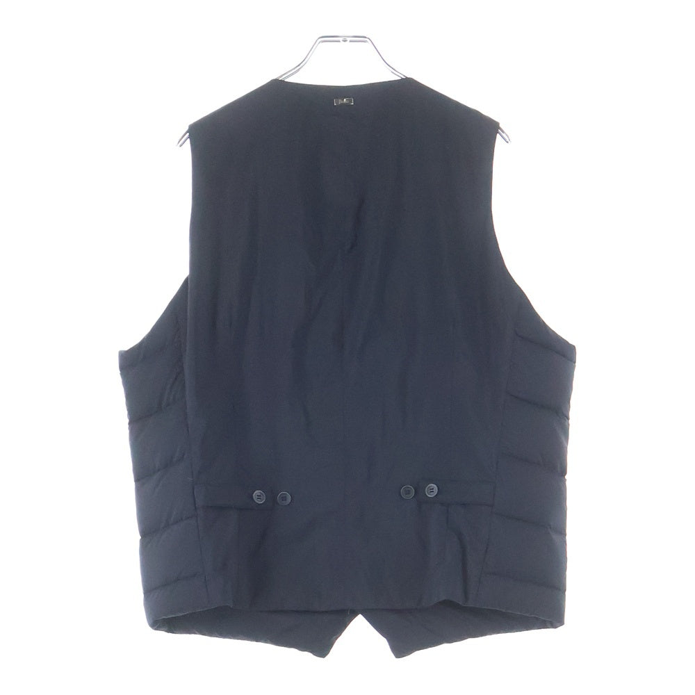 HERNO(ヘルノ) Vest シングルジレ 羽毛ナイロンベスト ブラック PI002ULE