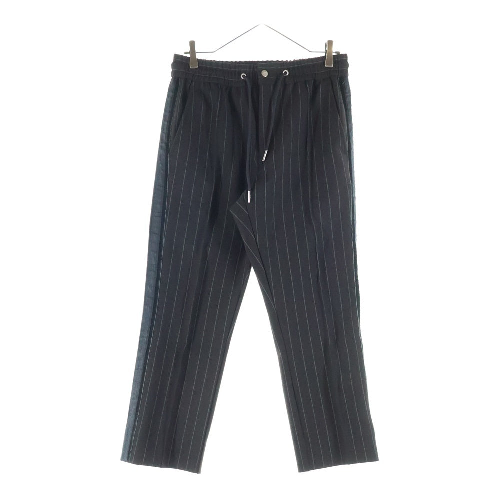KITH(キス) Double Weave Mercer PT Track Pant ストライプ トラックパンツ ブラウン KHM060464