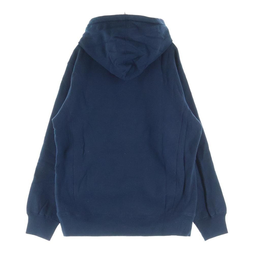 SUPREME(シュプリーム) 14AW Tonal Box Logo Pullover ボックスロゴ プルオーバースウェットパーカー フーディー ネイビー