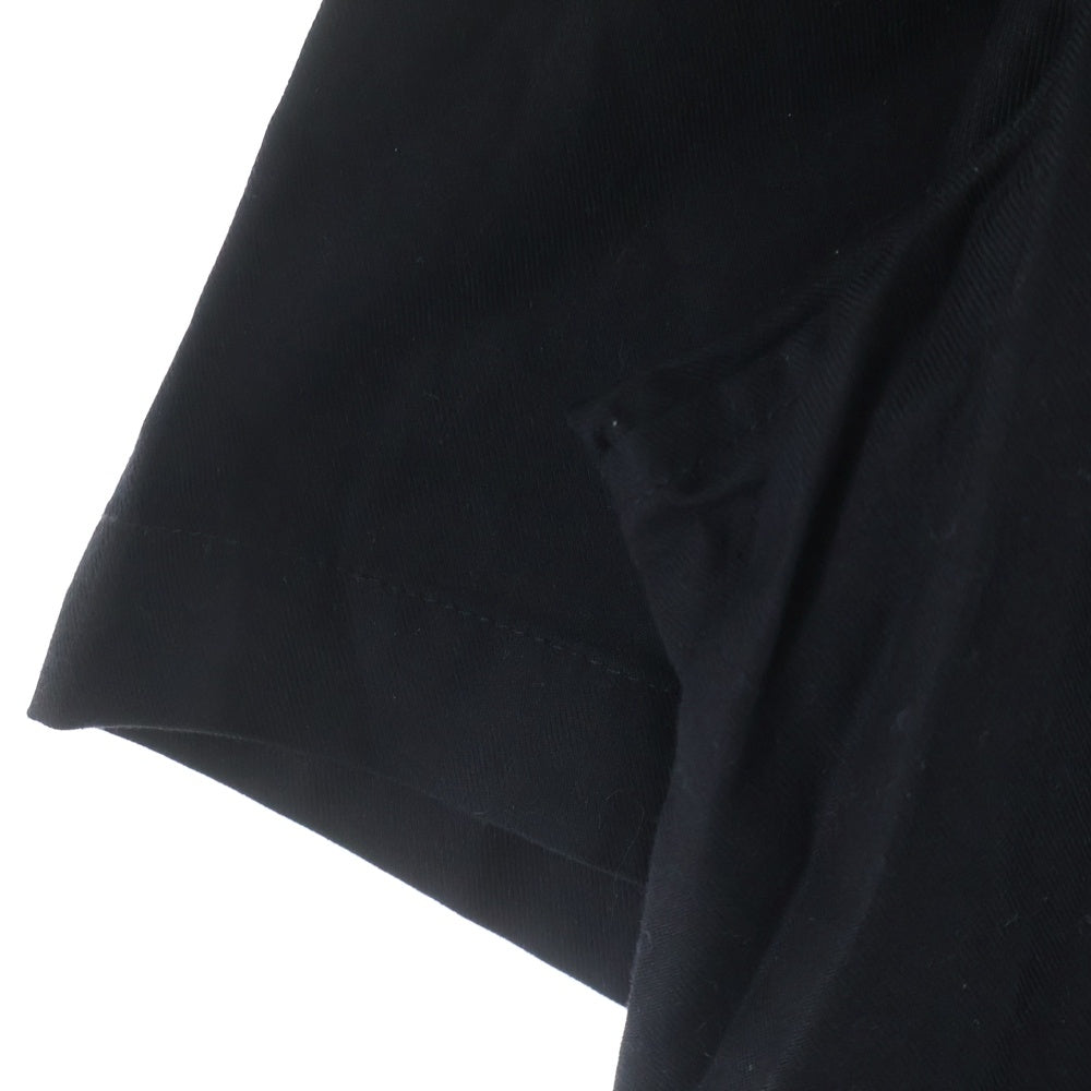 KITH(キス) Silk Cotton Thompson Camp Collar Shirt シルク混 半袖シャツ ブラック