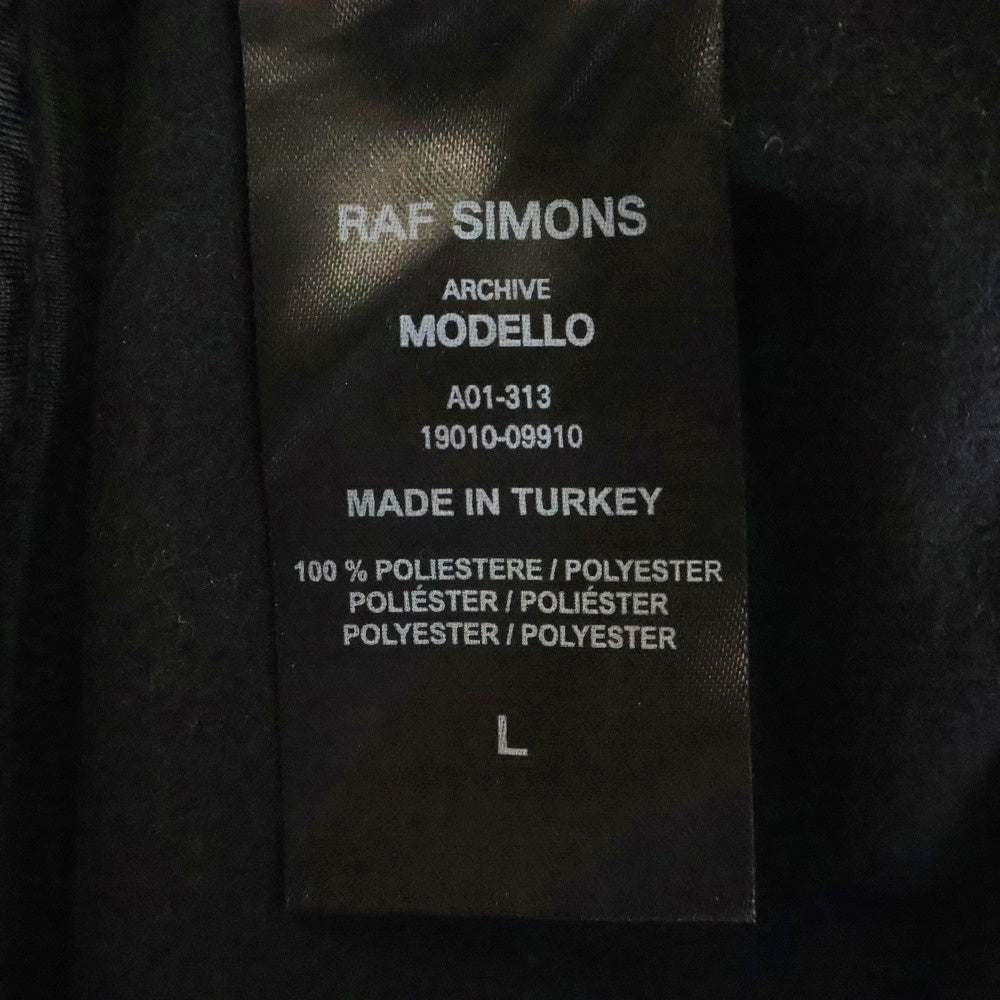 RAF SIMONS(ラフシモンズ) Track Pants サイドライン イージー トラックパンツ A01-313 19010-09910 ブラック/ホワイト