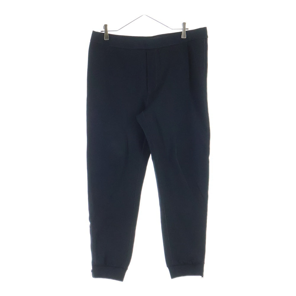 PRADA(プラダ) Track Pants ラバートライアングルロゴ ジップイージーパンツ SJP282 S192 1M03 ブラック