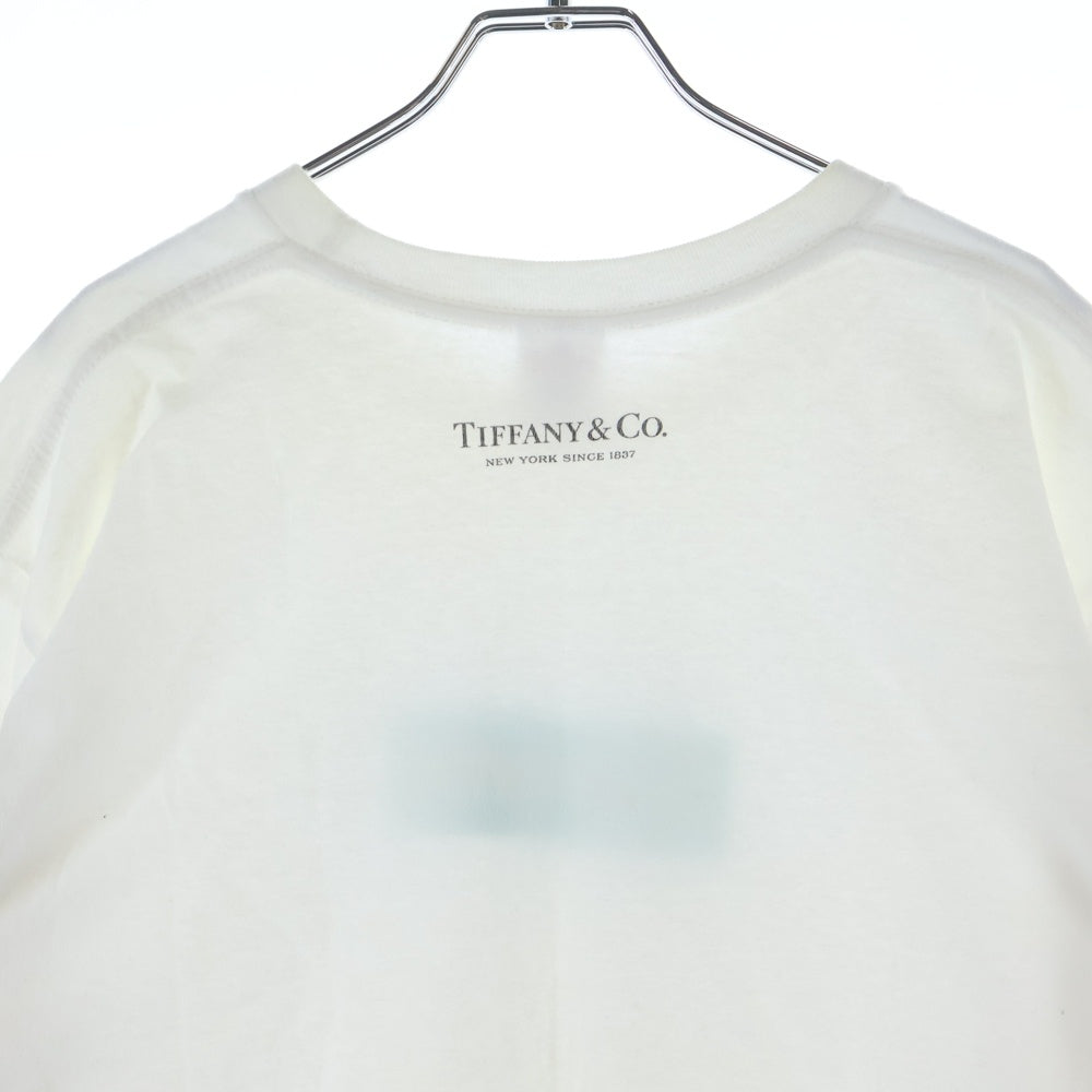 SUPREME(シュプリーム) 21AW ×Tiffany&Co Box Logo Tee ティファニー ボックスロゴ半袖Tシャツ ホワイト