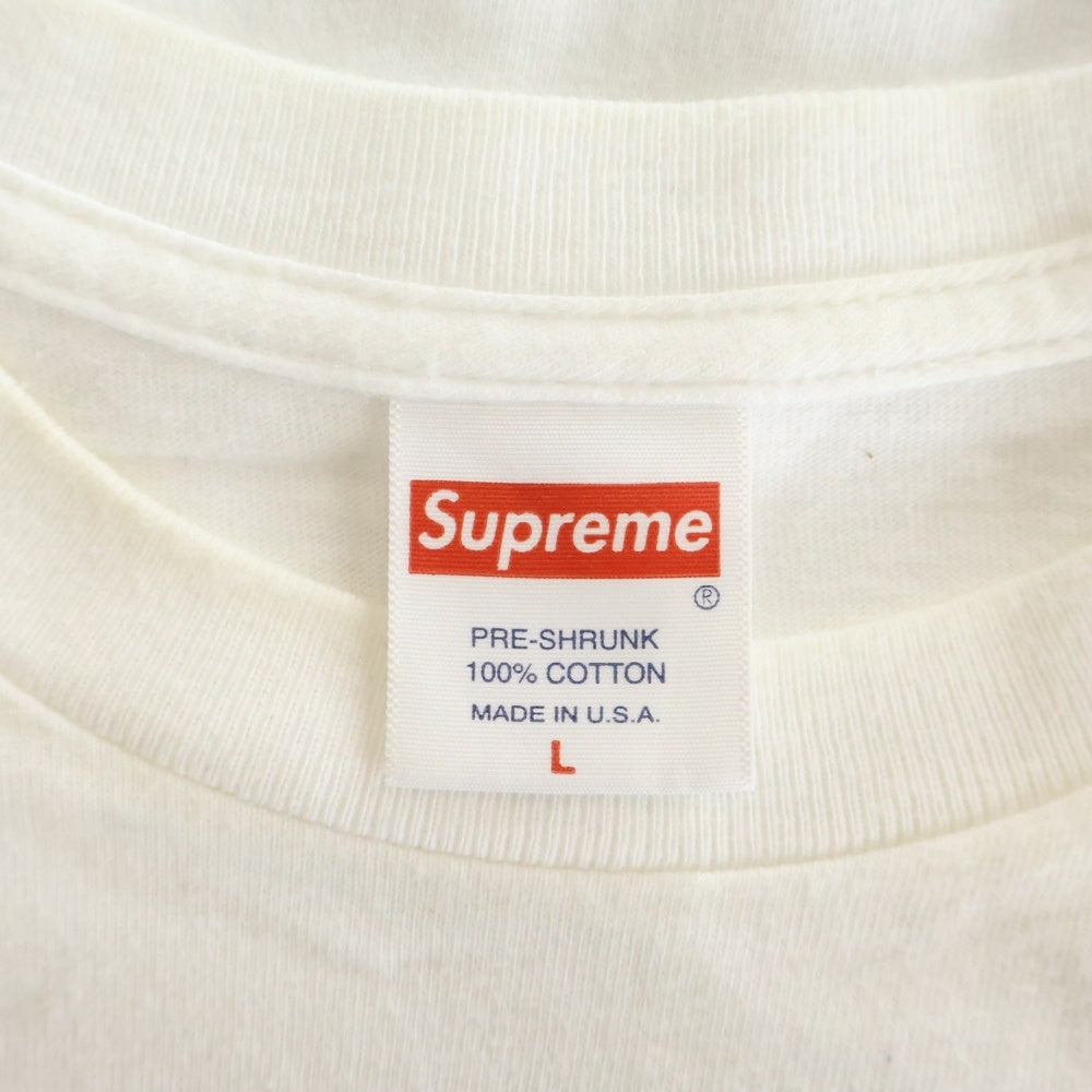 SUPREME(シュプリーム) 21AW ×Tiffany&Co Box Logo Tee ティファニー ボックスロゴ半袖Tシャツ ホワイト