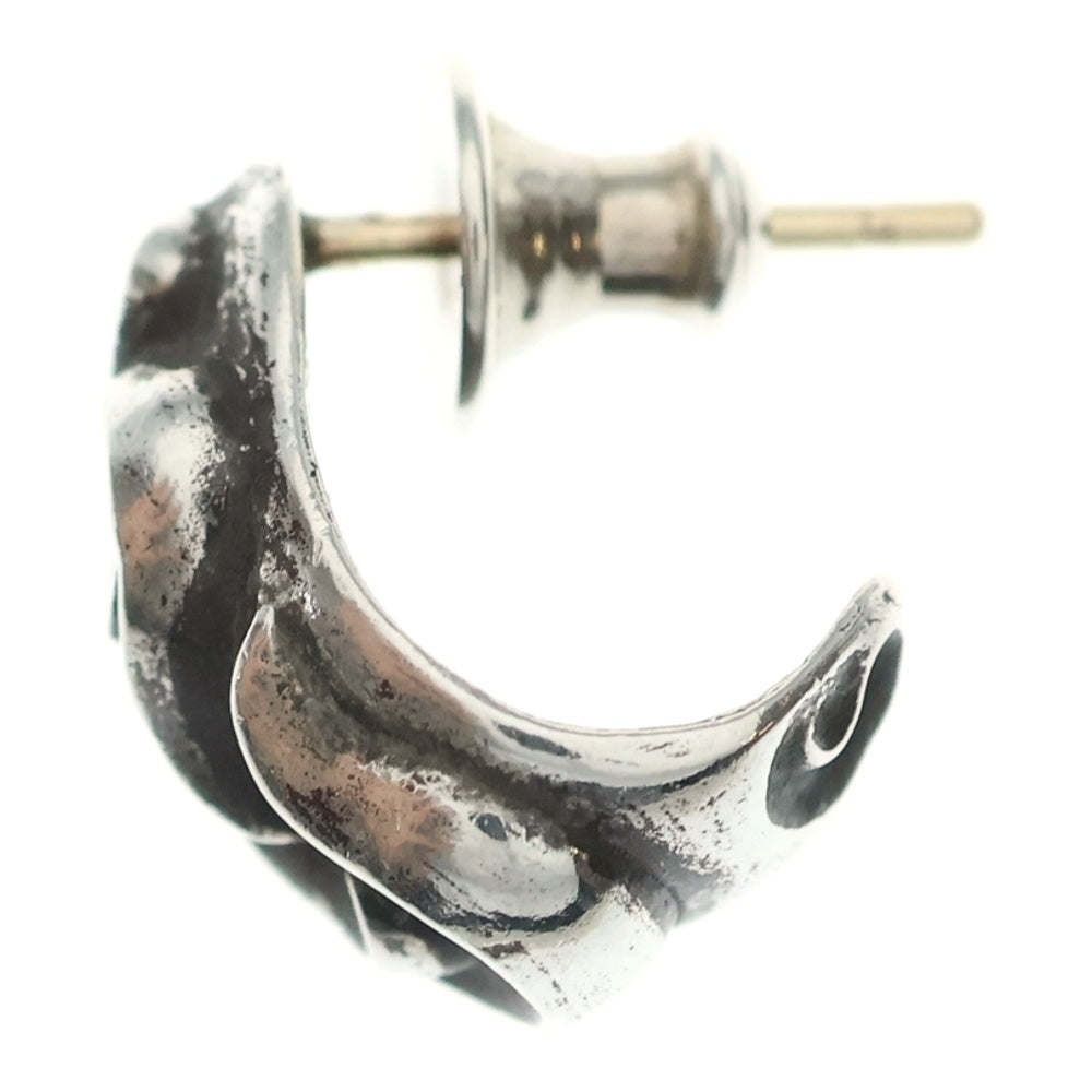 CHROME HEARTS(クロムハーツ) CARVED TEARDROP カーブドティアドロップ ピアス シルバー BCA091
