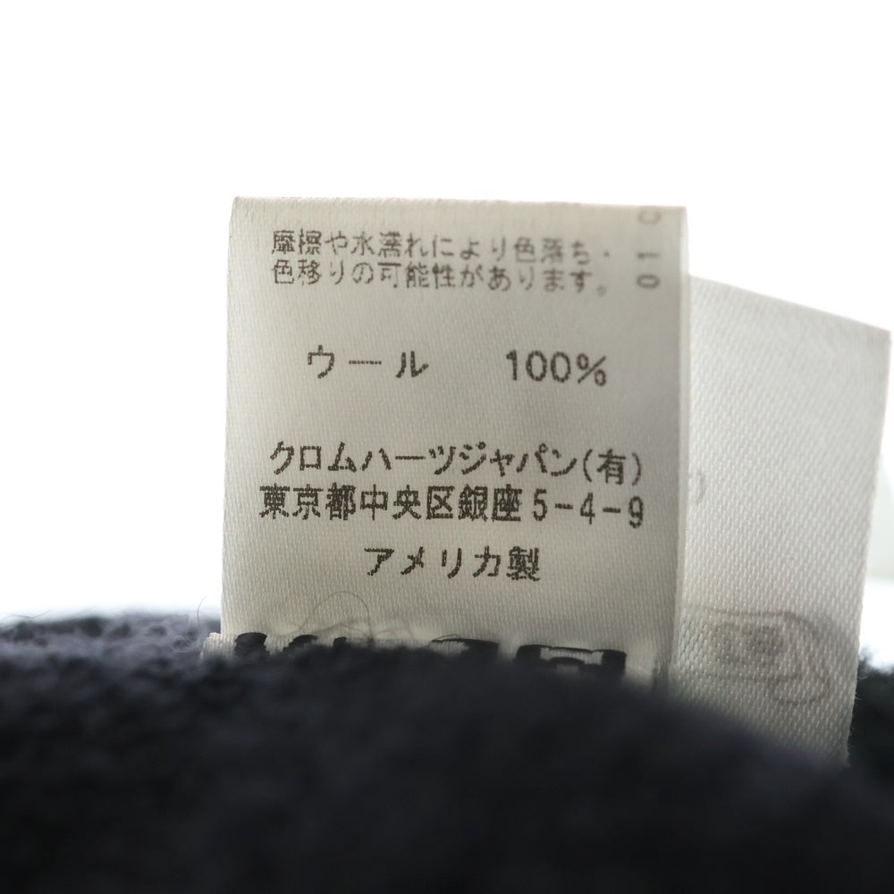 CHROME HEARTS(クロムハーツ) WOOL WATCH CAP CHプラス刺繍ウールワッチキャップ ブラック ニットキャップ/ビーニー