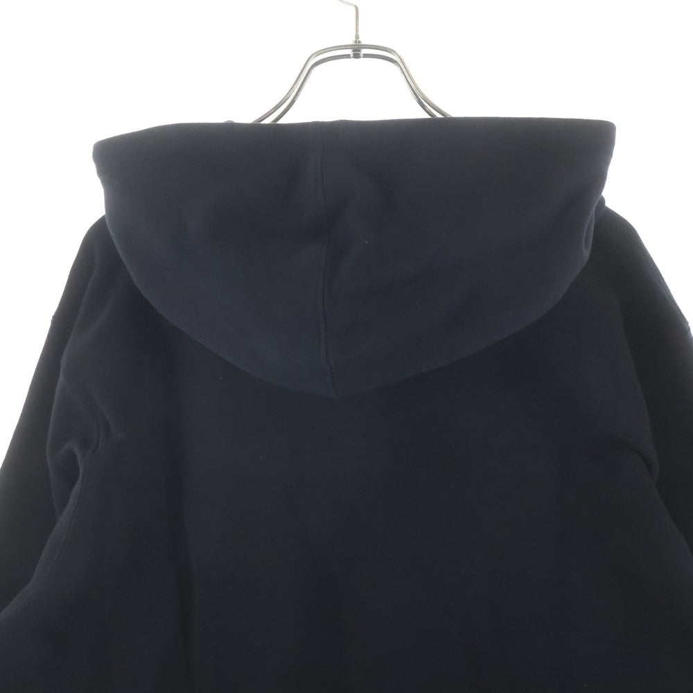 STUSSY(ステューシー) Oval Applique Pull Over Hoody Parker 118319 オーバルアップリケ プルオーバーフーディー パーカー ブラック