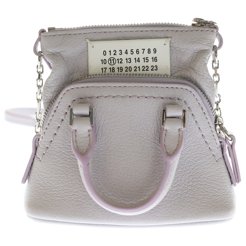 Maison Margiela(メゾンマルジェラ) 5AC CLASSIQUE BABY SB1WG0022 5AC クラシックベビー チェーンショルダーバッグ パープル レディース