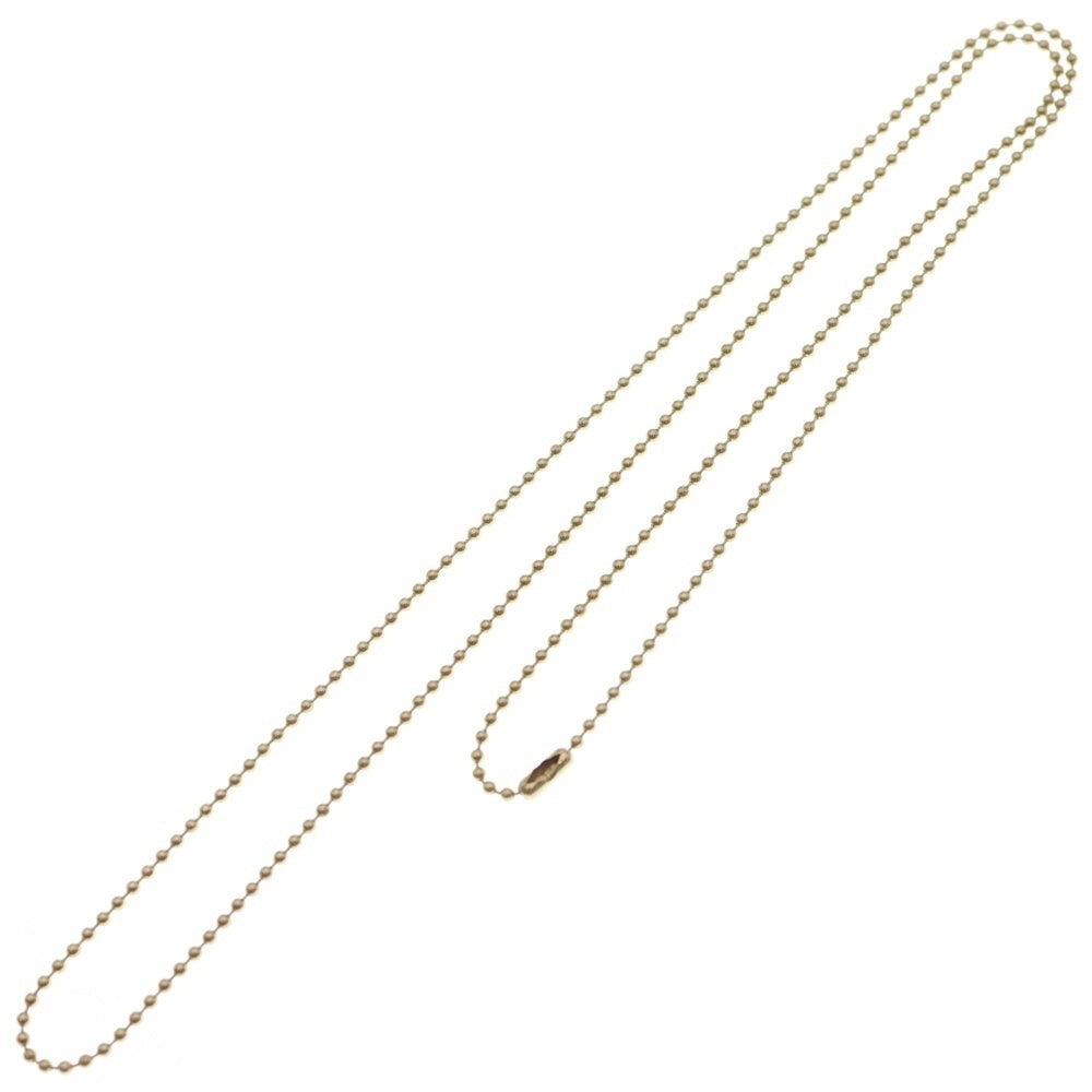 CHROME HEARTS(クロムハーツ) クロムハーツ 22K BALL CHAIN ボール ネックレスチェーン ゴールド