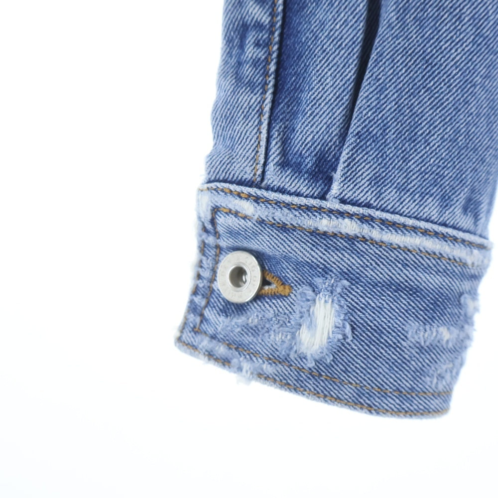 OFF-WHITE(オフホワイト) 18SS Flower Denim Jacket フラワー デニムジャケット インディゴ OWYD001R18386009