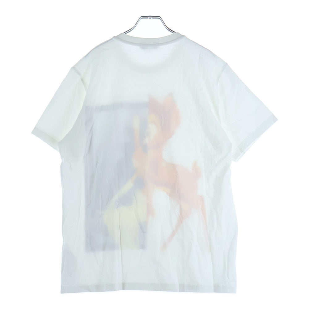 GIVENCHY(ジバンシィ) 19SS ×DISNEY Bambi Oversize Print T-Shirt ディズニー バンビ プリント半袖Tシャツ ホワイト BW700D304U