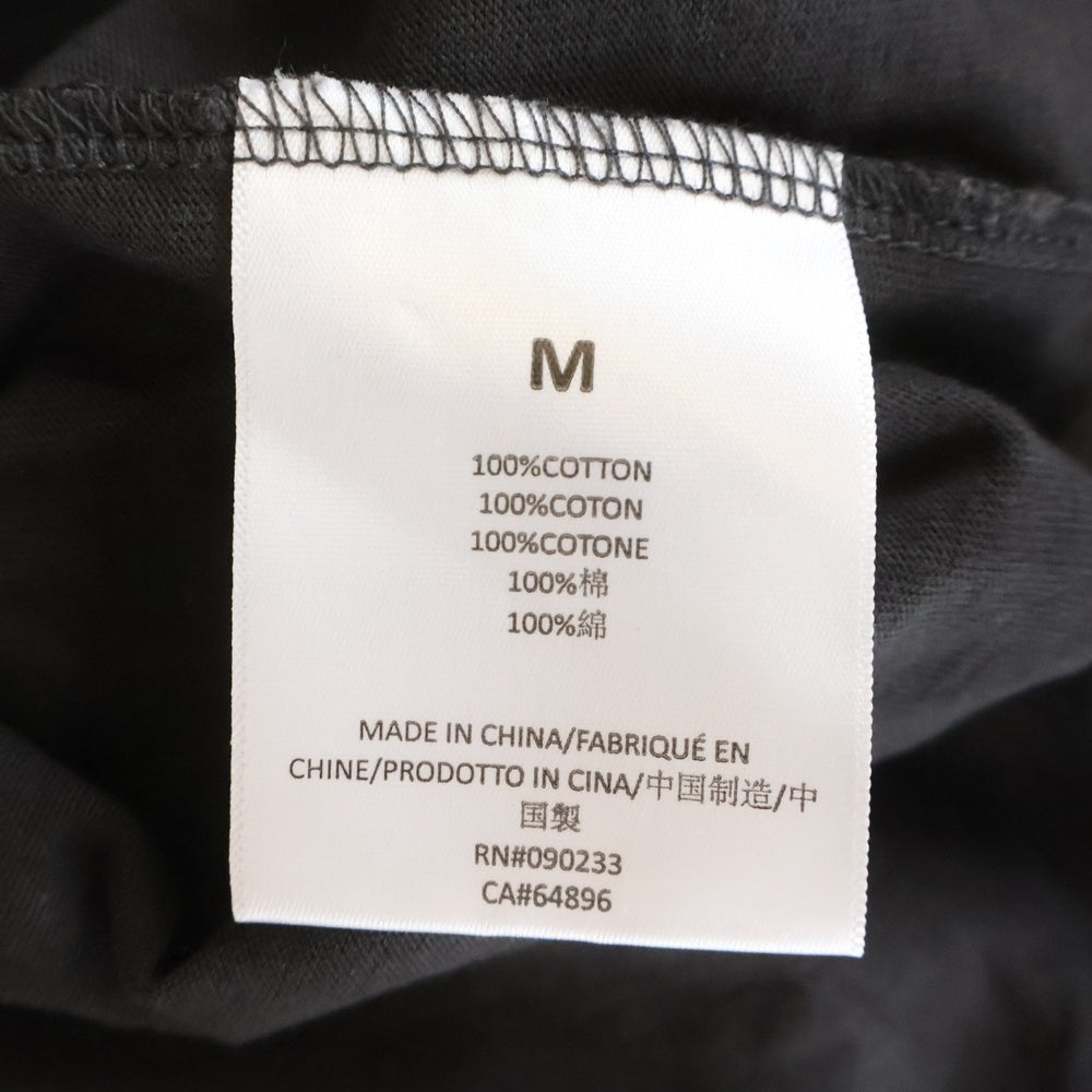 FEAR OF GOD ESSENTIALS(フィアオブゴッド エッセンシャルズ) L/S T-SHIRT 1977 フェルトロゴ 長袖Tシャツ ロンT ブラック