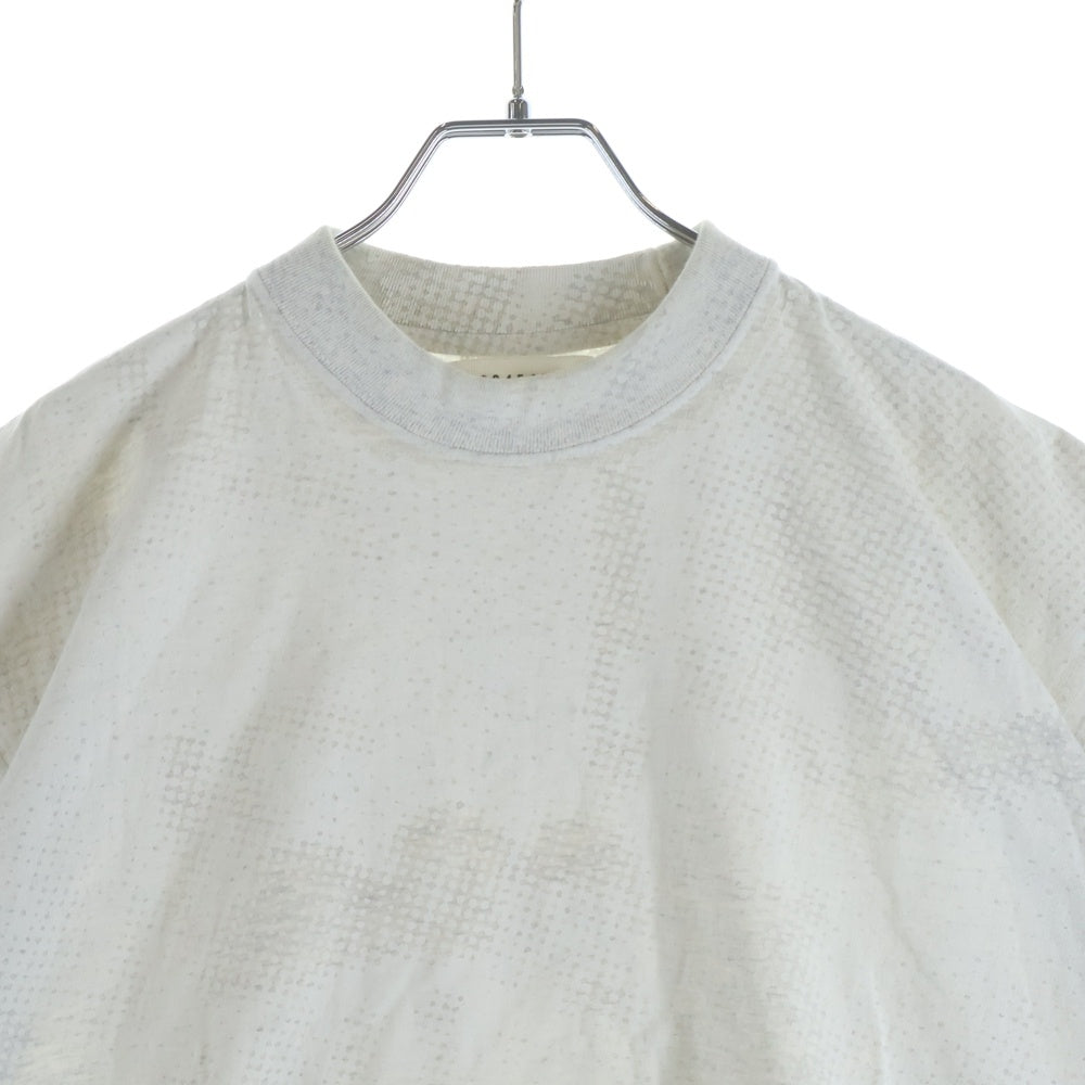 Maison Margiela(メゾンマルジェラ) 02AW アーティザナル ペンキトロンプルイユ 半袖Tシャツ ホワイト