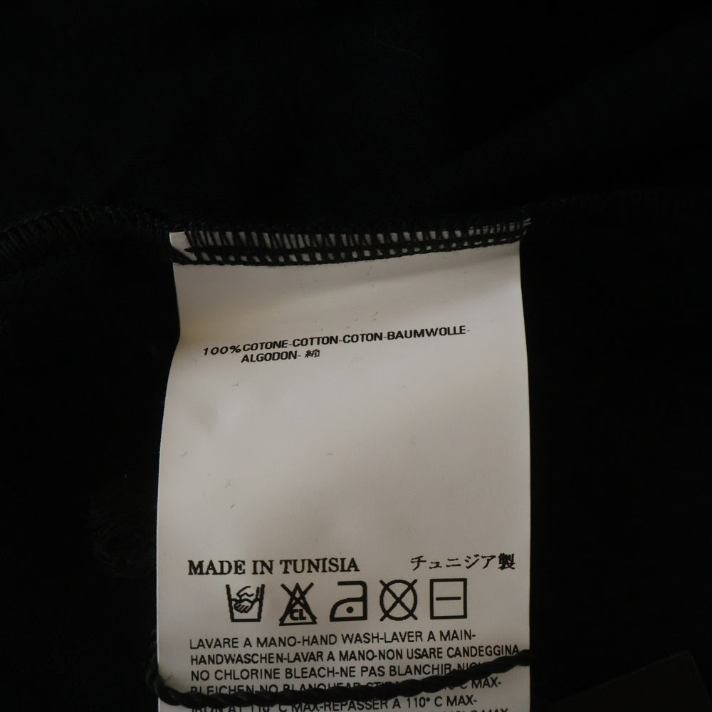 Maison Margiela(メゾンマルジェラ) 07AW ここのえ期 Aids T-Shirt エイズ Vネック半袖Tシャツ ブラック