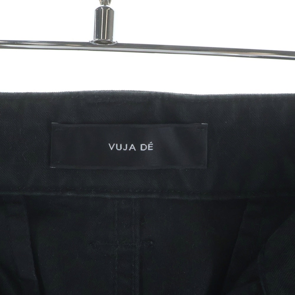 VUJADE(ヴジャデ) ANDRE SURFADED CHINO PANT ウォッシュド チノ ストレートパンツ ブラック
