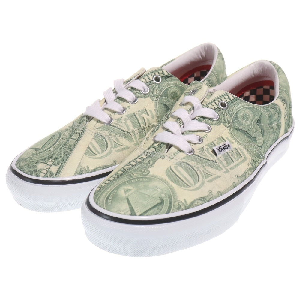SUPREME(シュプリーム) 23SS Vans Dollar Era Green バンズ ドル エラ 総柄ローカットスニーカー グリーン