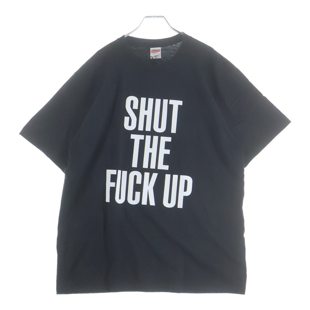 SUPREME(シュプリーム) 25AW Number (N)ine Shut Up Tee Black ナンバーナイン シャットアップ 半袖Tシャツ ブラック