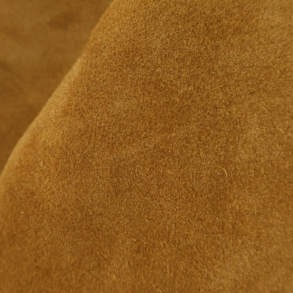 BEAMS(ビームス) 26SS Suede Blouson スエードレザー ジップアップブルゾン ブラウン QY8219