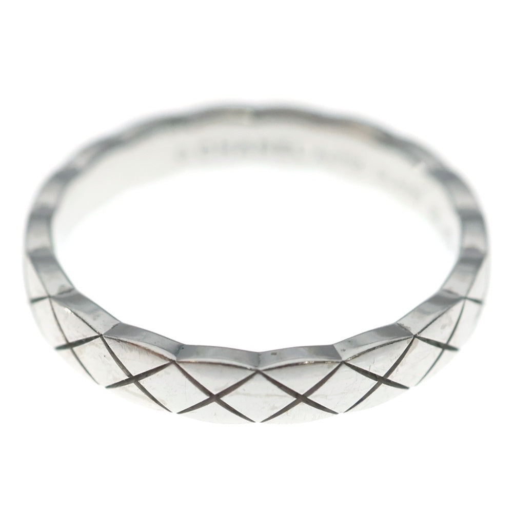 CHANEL(シャネル) ココクラッシュ 18k ホワイトゴールド リング レディース