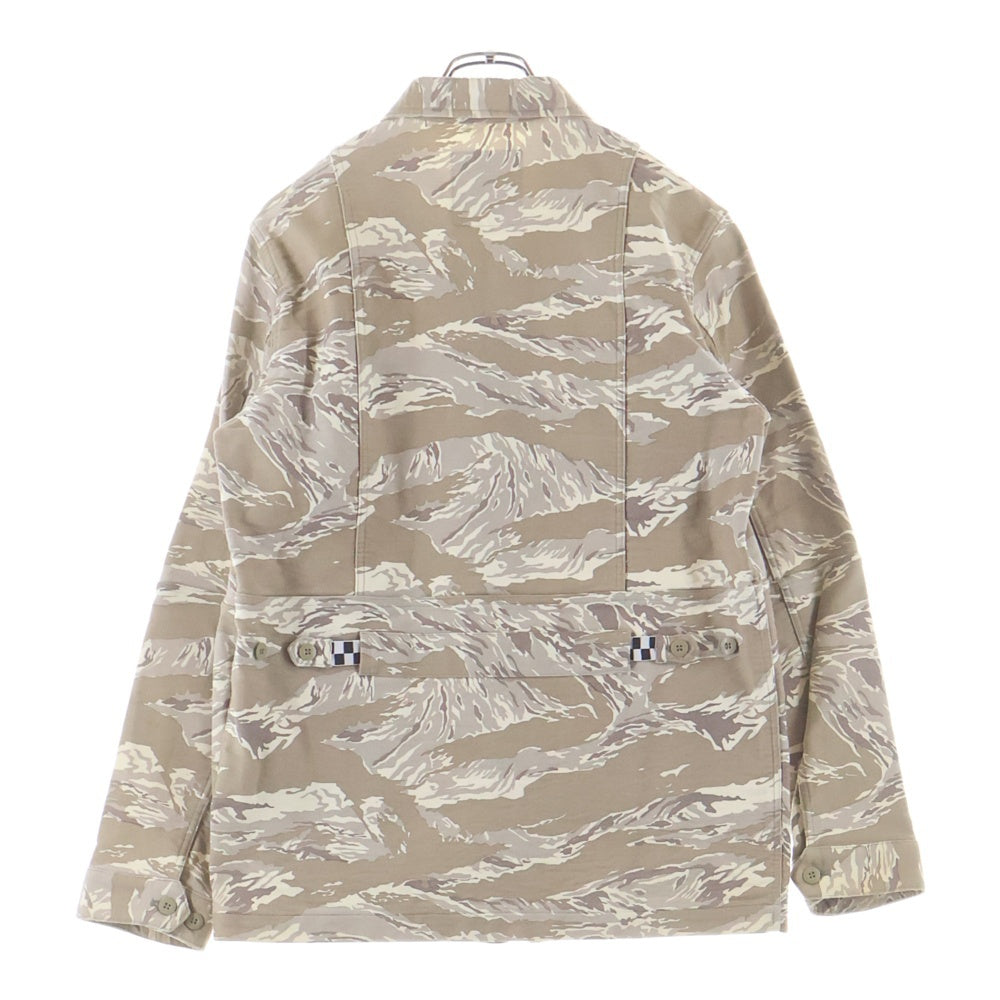 UNDERCOVER(アンダーカバー) 01AW D.A.V.F期 カモ柄 ミリタリージップアップジャケット S297 ベージュ
