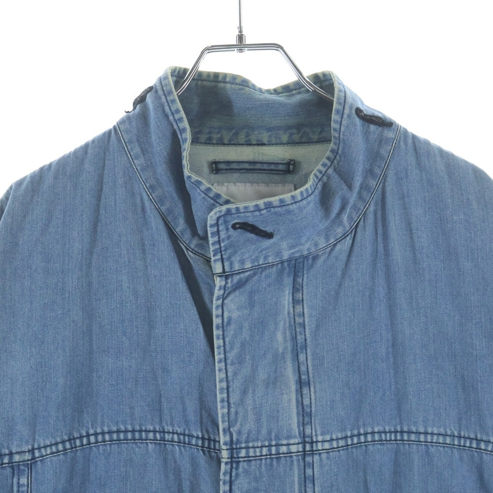 WTAPS(ダブルタップス) 18AW THOMPSON DENIM JACKET 182GWDT-JKM02 デニムモッズコート インディゴブルー