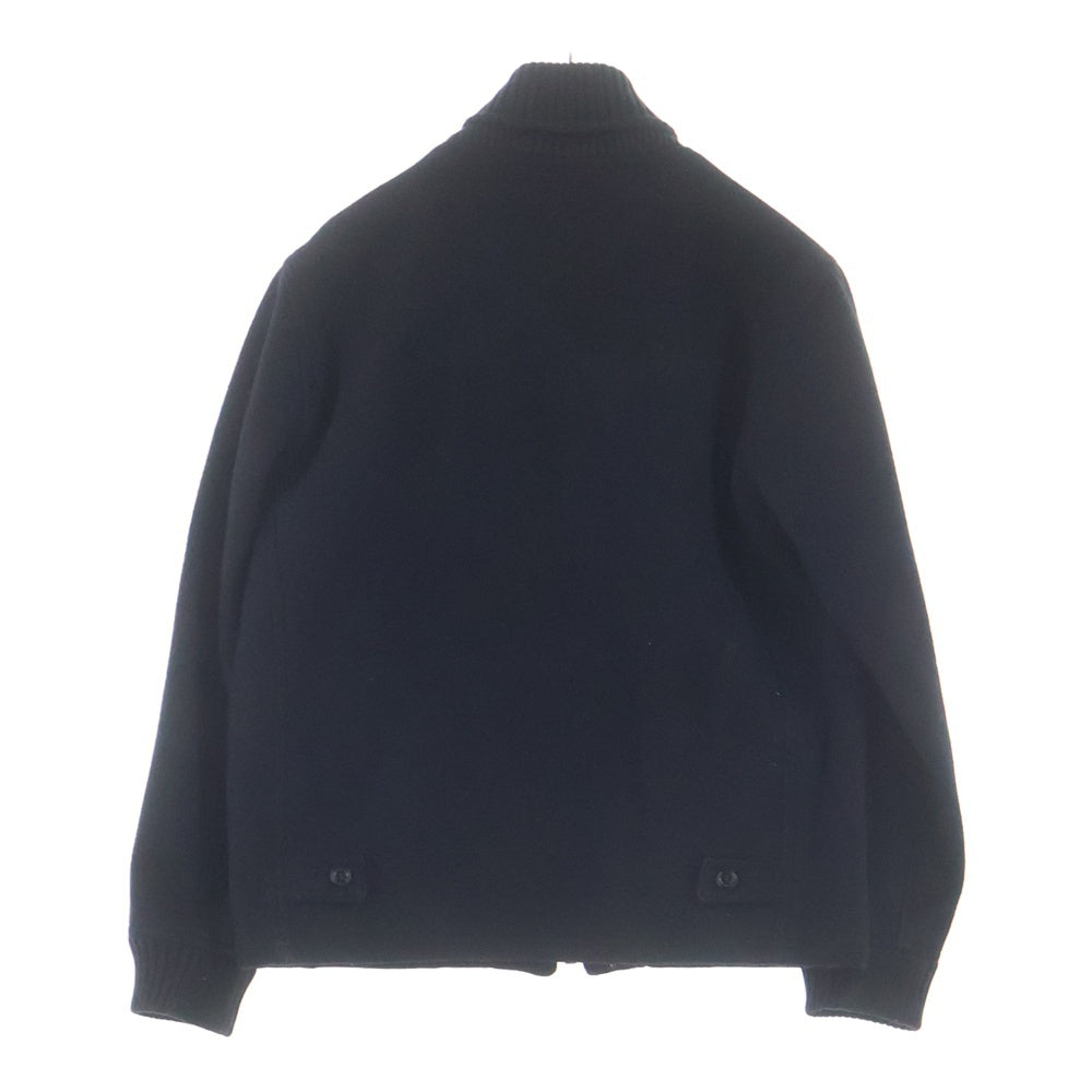 NEIGHBORHOOD(ネイバーフッド) Drifter Short WJKT ロゴ刺繍ウールジャケット GWNH-JK-M07 ブラック
