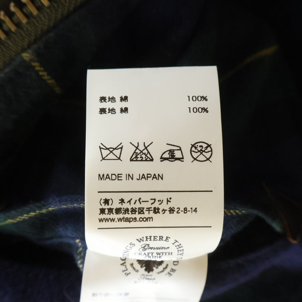 WTAPS(ダブルタップス) 14AW The British Millerain OILED JK オイルド フーデッドジャケット カーキ