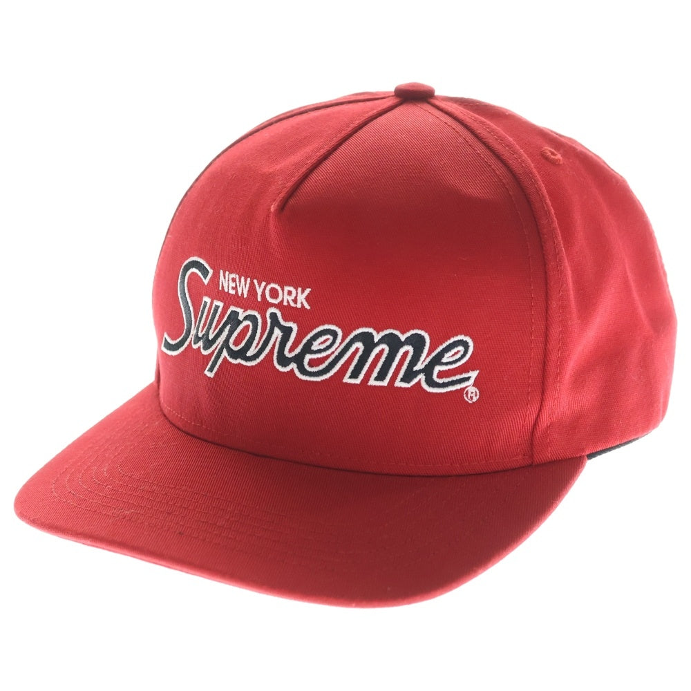 SUPREME(シュプリーム) 22AW CLASSIC TEAM 5-PANEL クラシック パネルキャップ レッド