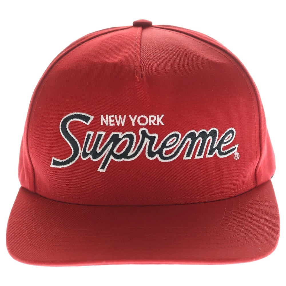 SUPREME(シュプリーム) 22AW CLASSIC TEAM 5-PANEL クラシック パネルキャップ レッド